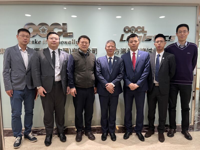 Group senior management visited OOCL in Dalian